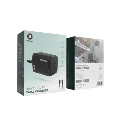 Green Lion 40W Dual PD Wall Charger