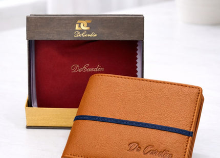 DeCardin Elegant Bi-Fold Leather Wallet