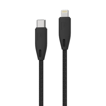 Powerology Braided USB-C to Lightning Cable 1.2M