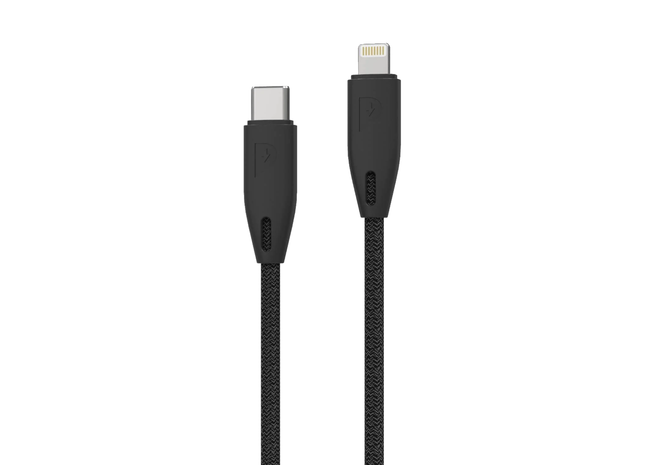 Powerology Braided USB-C to Lightning Cable 1.2M
