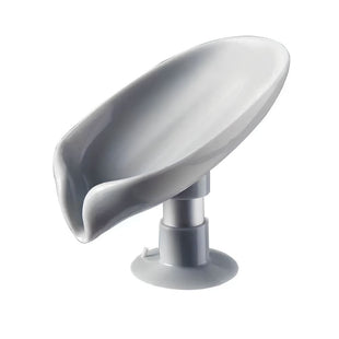 Leaf-Shape Self Draining Soap Dish Holder