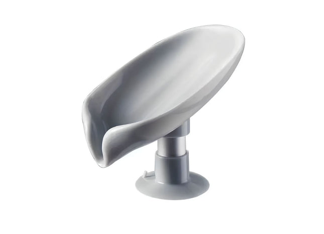 Leaf-Shape Self Draining Soap Dish Holder