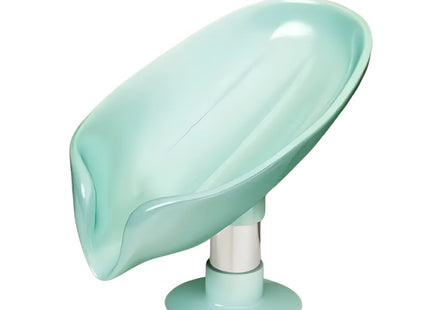 Leaf-Shape Self Draining Soap Dish Holder