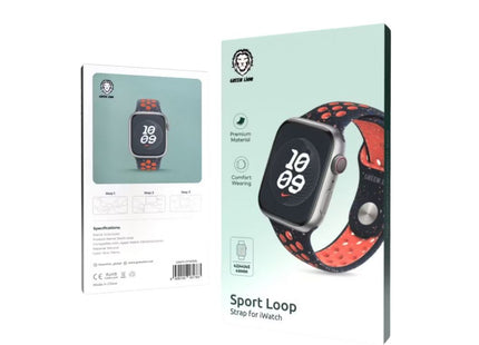 Green Lion Sport Loop Silicone Strap 42/44/45/49MM