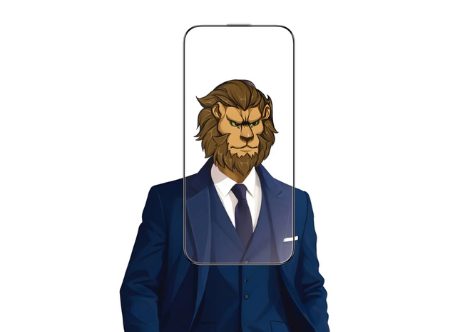 Green Lion Sir Louis 3D Curved Advanced Round Edge Glass iPhone 16 Pro