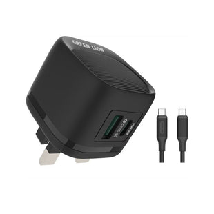 Green Lion PD 20W + QC Wall Charger With Type-C To Type-C Cable
