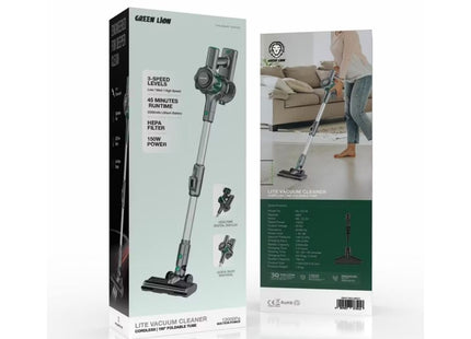 Green Lion Lite  Vacuum Cleaner Cordless 150W 12000Pa - Gray