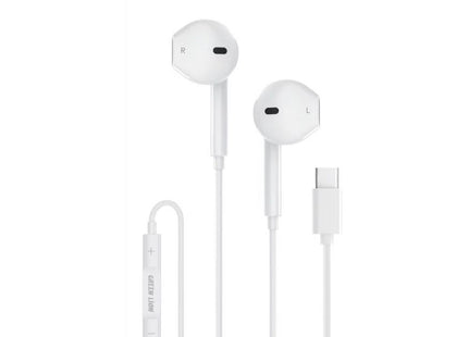 Green Lion Stereo Earphones with Type-C Connector