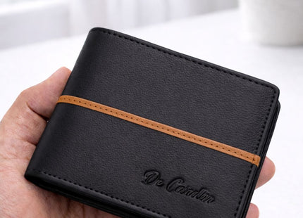 DeCardin Elegant Bi-Fold Leather Wallet