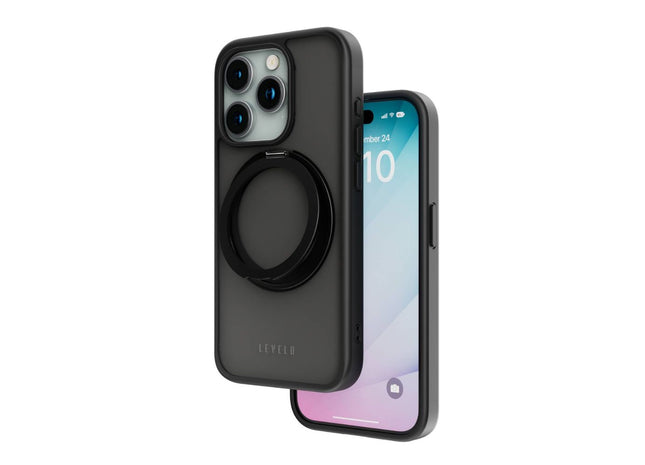 Levelo MagSafe Ringo Multi Functional Kickstand Case For iPhone 15 Pro