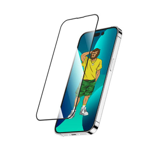 Green Lion 3D Silicone HD Glass Screen Protector for iPhone 14 Pro ( 6.1" ) - Clear