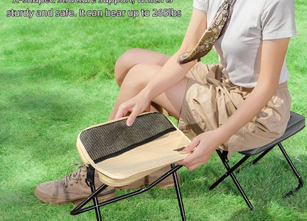 Portable Foldable Stool with Carry Bag