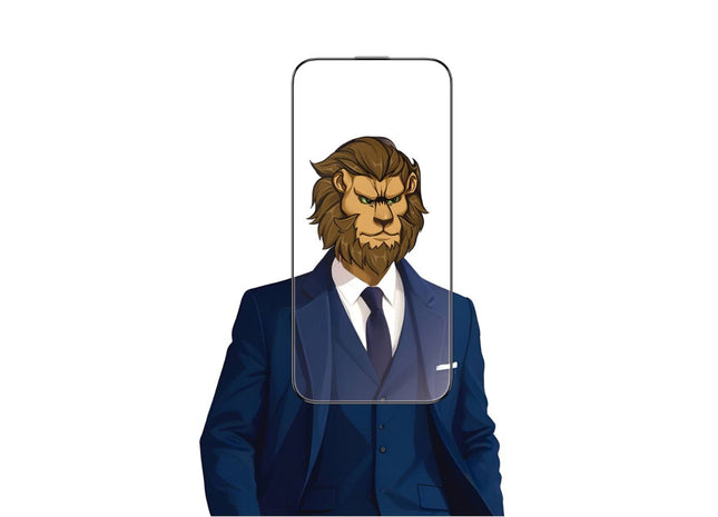 Green Lion Picasso 3D Glass With Alignment Tray iPhone 16Pro - Clear