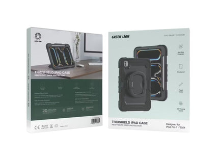 Green lion Trioshield iPad Pro 11” Case