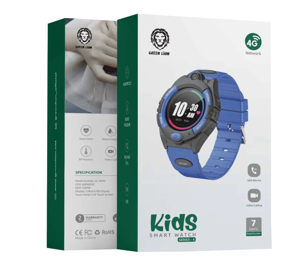 Green Lion 4G Kids Smart Watch Series 4 – Xpressouq