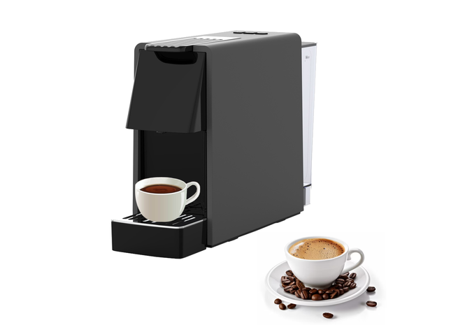 Lepresso Coffee Maker With Capsule Auto Ejection System - Black