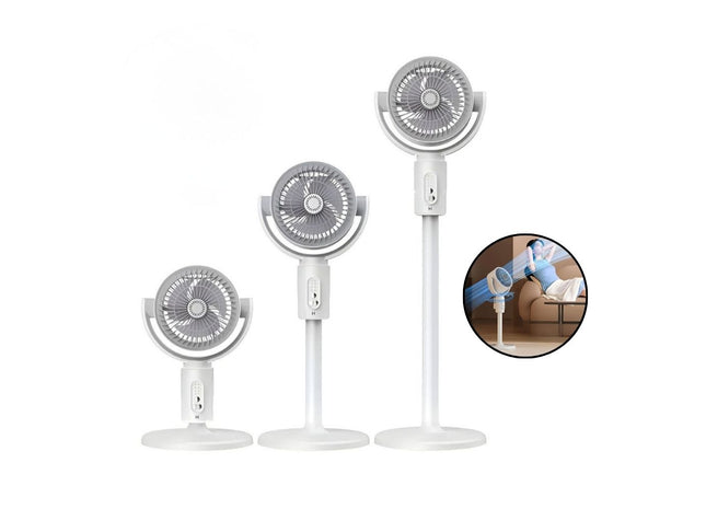 F1 USB Rechargeable Remote Control Fan