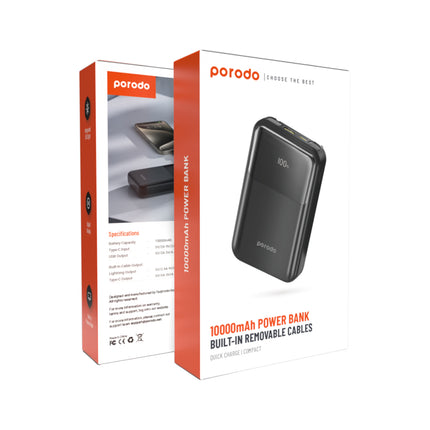 Porodo Compact 10000mAh Power Bank