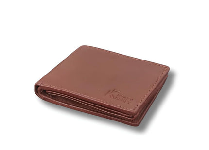 Leather Wallet with Logo