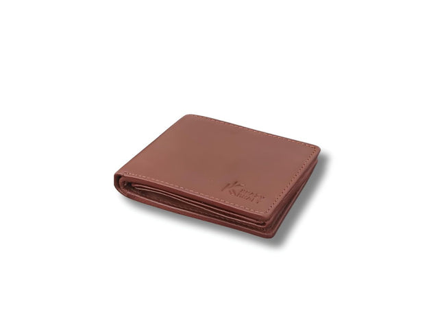 Leather Wallet with Logo