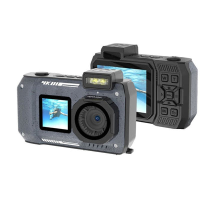 Porodo Waterproof Digital Camera Dual Screen & 18x Zoom