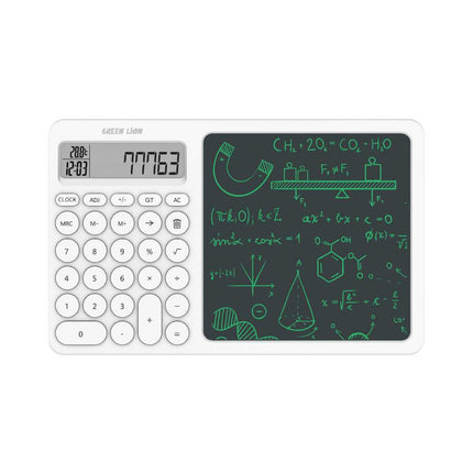 Green Lion CalcWrite Pro Calculator-Writing Pad Combo