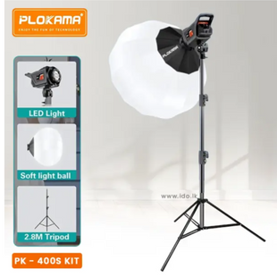 Plokama PK-400s Video Light Kit for Photography