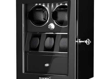 3-in-1 Watch Winder, Watch Box & Jewelry Organizer - YR22C-023