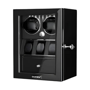 3-in-1 Watch Winder, Watch Box & Jewelry Organizer - YR22C-023