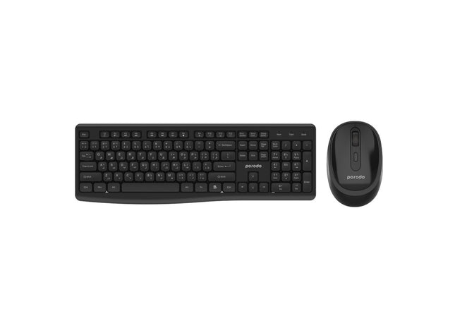 Porodo Wireless 2.4G+BT Keyboard with Mouse