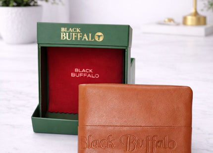 Black Buffalo Genuine Leather Wallet