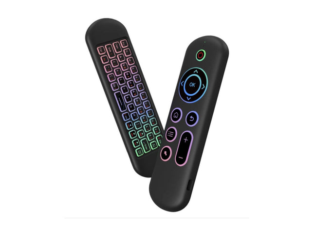 Porodo Air Mouse Remote Mini Keyboard 6-Axis Gyro Sensor