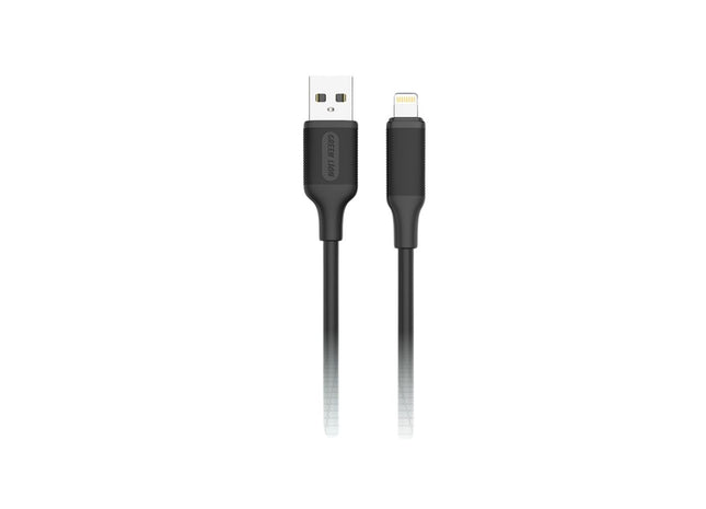 Green Lion USB-A to Lightning PVC Cable 1M 2.4A