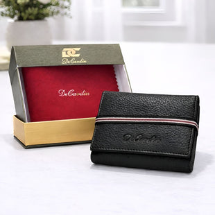DeCardin Premium Genuine Leather Bi-Fold Wallet for Men