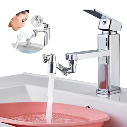 360-Degree Rotating Faucet Splash Head