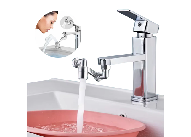 360-Degree Rotating Faucet Splash Head
