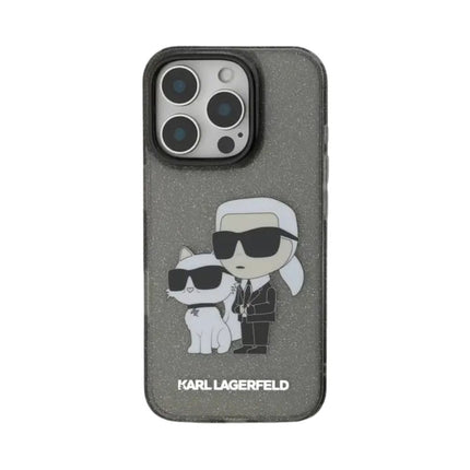 Karl Lagerfeld Glitter Hard Case for iPhone 16 Pro Max