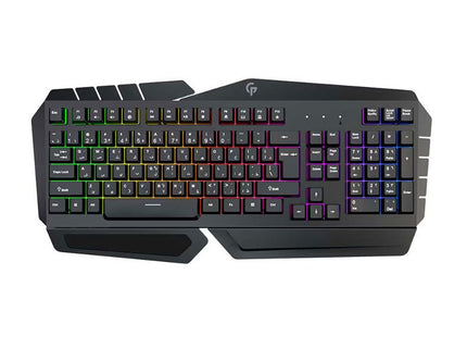 Porodo Metal Frame Gaming Keyboard - Black