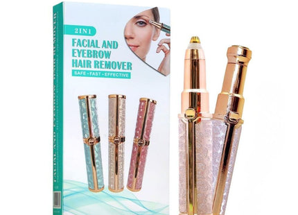 2-in-1 USB Rechargeable Facial Hair Remover HX-206