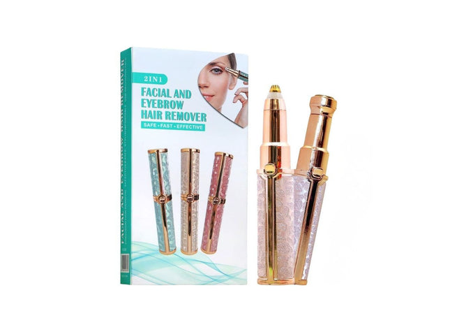 2-in-1 USB Rechargeable Facial Hair Remover HX-206