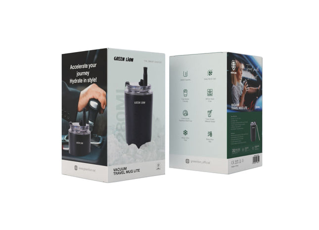 Green Lion Vacuum Travel Mug Lite