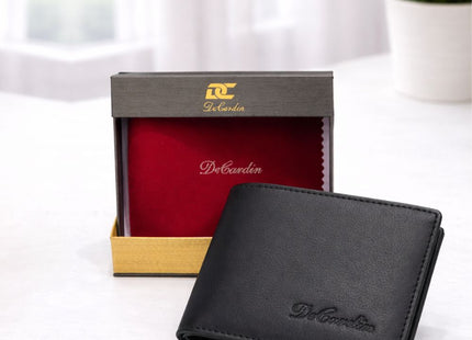 DeCardin Men’s Genuine Leather Bi-Fold Wallet