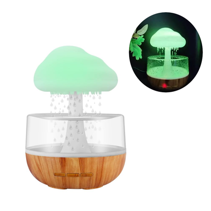 Cloud Rain Humidifier Night Lamp