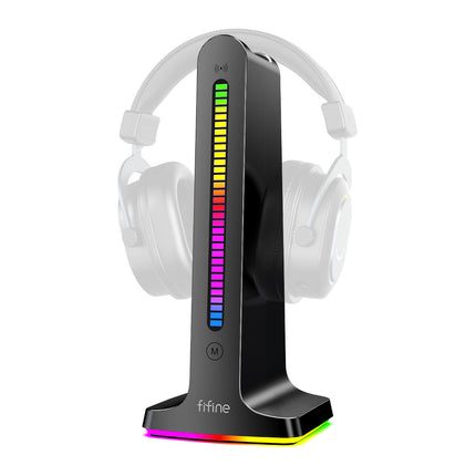 Porodo Gaming RGB Dynamic Sound Lighting Headphone Stand