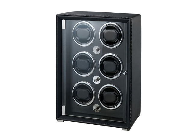 Premium 6-Slot Automatic Watch Winder Box