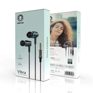 Green Lion Vibra Stereo Earphone