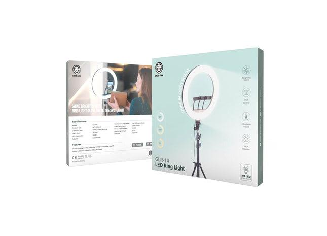 Green Lion Button Mode Ringlight 14