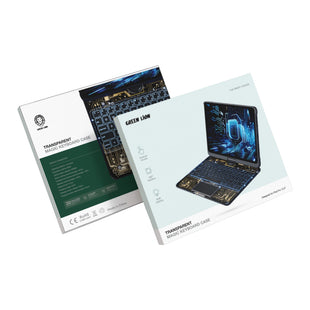 Green Lion Transparent Magic Keyboard Case