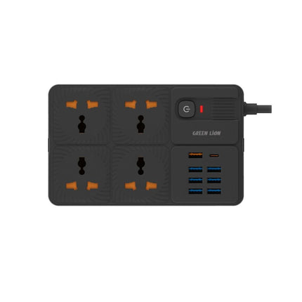 Green Lion UK Power Socket 7 USB-A & 1 PD Port