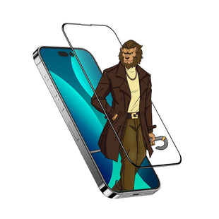 Green Lion 3D Curved Tempered Glass iPhone 14 Pro - Clear